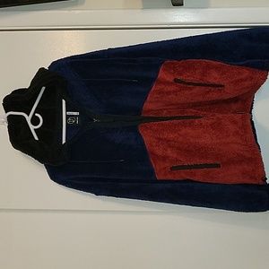 Men's Original Use Full-Zip Fleece Hooded Jacket, Size XL